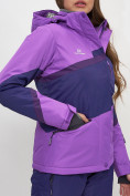 Купить Горнолыжная куртка женская фиолетового цвета 551901F, фото 9