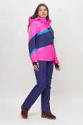Купить Горнолыжная куртка женская розового цвета 551901R, фото 8