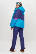 Купить Горнолыжная куртка женская синего цвета 551901S, фото 8
