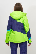 Купить Горнолыжная куртка женская салатового цвета 551901Sl, фото 6
