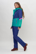 Купить Горнолыжная куртка женская зеленого цвета 551901Z, фото 15