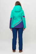Купить Горнолыжная куртка женская бирюзового цвета 551911Br, фото 13