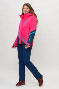 Купить Горнолыжная куртка женская розового цвета 551911R, фото 13