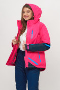 Купить Горнолыжная куртка женская розового цвета 551911R, фото 3