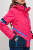 Купить Горнолыжная куртка женская розового цвета 551911R, фото 8