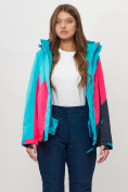 Купить Горнолыжная куртка женская голубого цвета 551913Gl, фото 6