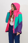 Купить Горнолыжная куртка женская розового цвета 551913R, фото 4