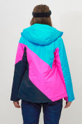 Купить Горнолыжная куртка женская синего цвета 551913S, фото 5