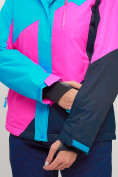 Купить Горнолыжная куртка женская синего цвета 551913S, фото 11