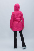 Купить Парка женская с капюшоном розового цвета 551996R, фото 15