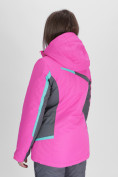 Купить Горнолыжная куртка женская розового цвета 552001R, фото 3