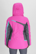 Купить Горнолыжная куртка женская розового цвета 552001R, фото 5