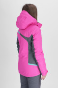 Купить Горнолыжная куртка женская розового цвета 552001R, фото 6