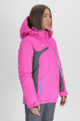 Купить Горнолыжная куртка женская розового цвета 552001R, фото 7