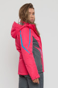 Купить Горнолыжная куртка женская розового цвета 552002R, фото 3