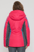 Купить Горнолыжная куртка женская розового цвета 552002R, фото 4