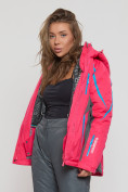 Купить Горнолыжная куртка женская розового цвета 552002R, фото 7