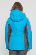 Купить Горнолыжная куртка женская синего цвета 552002S, фото 4