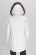 Купить Парка женская с мехом зимняя большого размера белого цвета 552021Bl, фото 10