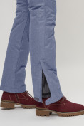 Купить Полукомбинезон брюки горнолыжные женские серого цвета 55223Sr, фото 10