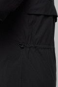 Купить Зимняя женская куртка молодежная с капюшоном черного цвета 58622Ch, фото 14