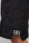 Купить Пальто утепленное молодежное зимнее женское черного цвета 589899Ch, фото 13