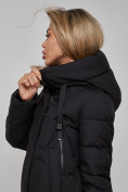 Купить Пальто утепленное молодежное зимнее женское черного цвета 589899Ch, фото 16