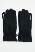 Купить Классические перчатки зимние мужские черного цвета 601Ch, фото 2