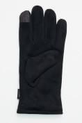 Купить Классические перчатки зимние мужские черного цвета 601Ch, фото 5