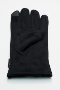 Купить Классические перчатки зимние мужские черного цвета 601Ch, фото 6