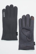 Купить Классические перчатки зимние мужские серого цвета 601Sr