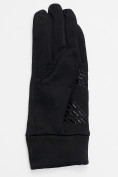 Купить Спортивные перчатки демисезонные женские черного цвета 602Ch, фото 5
