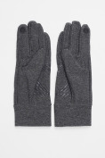 Купить Спортивные перчатки демисезонные женские серого цвета 602Sr, фото 3
