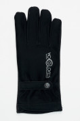Купить Классические перчатки зимние мужские черного цвета 603Ch, фото 4