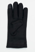Купить Классические перчатки зимние мужские черного цвета 603Ch, фото 5