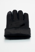 Купить Классические перчатки зимние мужские черного цвета 603Ch, фото 7