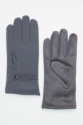 Купить Классические перчатки зимние мужские серого цвета 603Sr