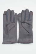 Купить Классические перчатки зимние мужские серого цвета 603Sr, фото 3