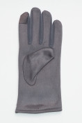 Купить Классические перчатки зимние мужские серого цвета 603Sr, фото 5