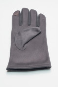 Купить Классические перчатки зимние мужские серого цвета 603Sr, фото 6