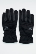 Купить Перчатки спортивные мужские черного цвета 605Ch, фото 2