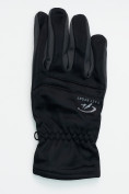 Купить Перчатки спортивные мужские черного цвета 605Ch, фото 4