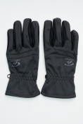 Купить Перчатки спортивные мужские темно-серого цвета 605TC, фото 2