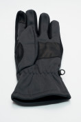 Купить Перчатки спортивные мужские темно-серого цвета 605TC, фото 6