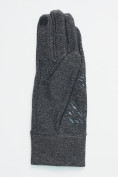 Купить Спортивные перчатки демисезонные женские серого цвета 606Sr, фото 5