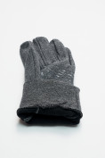 Купить Спортивные перчатки демисезонные женские серого цвета 606Sr, фото 7