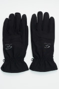 Купить Горнолыжные перчатки мужские черного цвета 607Ch, фото 2