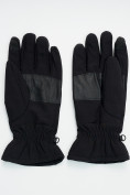 Купить Горнолыжные перчатки мужские черного цвета 607Ch, фото 3