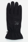Купить Горнолыжные перчатки мужские черного цвета 607Ch, фото 4