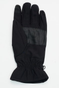 Купить Горнолыжные перчатки мужские черного цвета 607Ch, фото 5